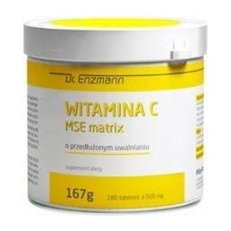 Witamina C MSE matrix 180 tabletek