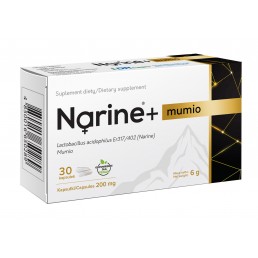 Narine+ Mumio 200 mg, 30 kapsułek 