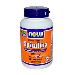 Spirulina 500 mg 100% Natural